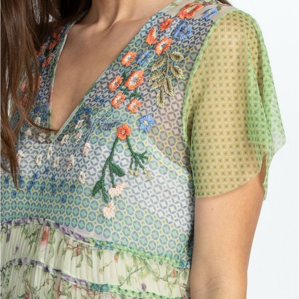 Johnny Was WINX MESH DRESS - Picture 4 of 10